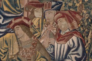 The Redemption of Man gobelin (textil) alkotó: Flemish School