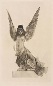 Női szfinx vagy párhuzamos alkotó: Félicien Rops