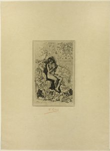 Rimes de Joie előlapja alkotó: Félicien Rops