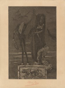 A Legfelsőbb Vice: Frontispiece alkotó: Félicien Rops