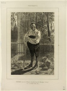 Monsieur Dubois, St. Pierre lelkészének portréja... alkotó: Félicien Rops