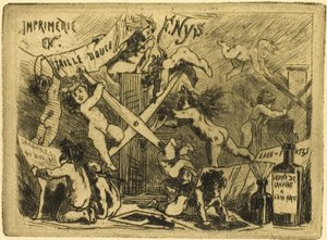 A sajtó alkotó: Félicien Rops