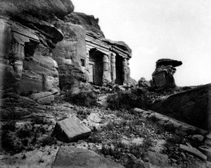 Gebel Silsileh, Egyiptom, 1878 alkotó: Félix Bonfils