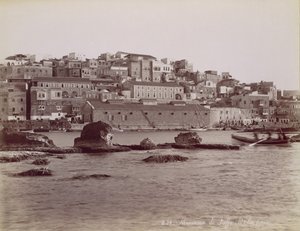 Panorama de Jaffa, kb. 1880. alkotó: Félix Bonfils