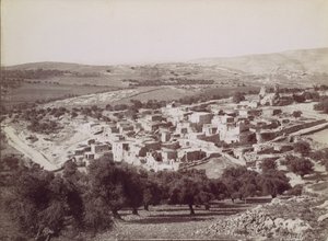 Bethany általános képe - Bethany általános képe, kb. 1880. alkotó: Félix Bonfils
