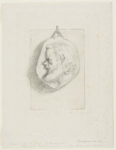 Charles Meryon profil portréja alkotó: Félix Henri Bracquemond
