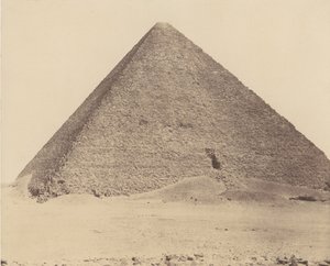 Djizeh Memphis Necropolis, Kheopsz piramis nagy piramis, 1851-52, nyomtatva 1853-54.