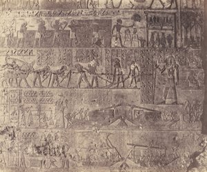 El-Kab éléthya, Hypogean Architecture - Tomb of Phapé - Sculptu..., 1851-52, printed 1853-54.