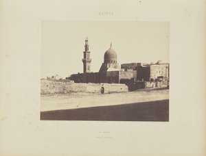 Kaire. Nâcéryeh mecset alkotó: Félix Teynard