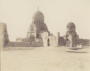 Kairó, Mameluk szultánok sírjai, 1851-52, nyomtatva 1853-54.