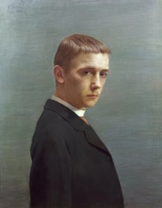 Félix Vallotton önarcképe húszéves korában alkotó: Félix Vallotton