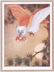 A tündér éles csípést érzett (színes litho) alkotó: Flora White