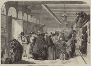 Hastings pályaudvara, a Down-Train érkezése