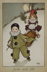 Jack és Jill, viktoriánus kártya