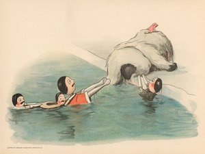 Illusztráció a The Golliwoggs Polar Adventures-hez