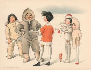 Illusztráció a The Golliwoggs Polar Adventures-hez