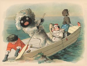 Illusztráció a The Golliwoggs Polar Adventures-hez