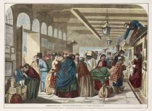 Hastings pályaudvar – A lefelé tartó vonat érkezése alkotó: Florence after Claxton