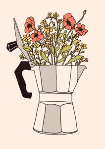 Moka Flowers, 2019 (digitális) alkotó: Florent Bodart