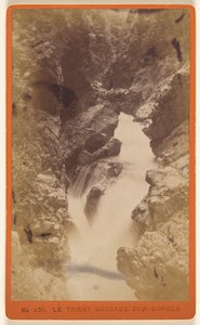 A Trient des Gorges. alkotó: Florentin Charnaux