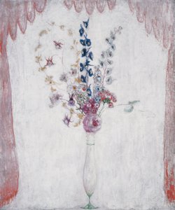 Delphinums and Columbine, 1923 körül (olaj, vászon)