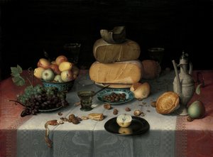 Csendélet sajttal Csendélet sajtokkal alkotó: Floris Claesz van Dijck