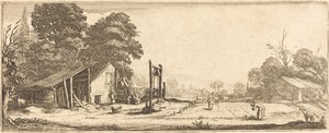A kert alkotó: Follower of Jacques Callot