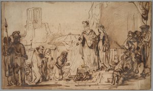 Scipio visszaadja a spanyol menyasszonyt a családjának