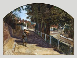 Heath Street, Hampstead alkotó: Ford Madox Brown