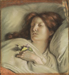 A lábadozó nő (A művész feleségének portréja) alkotó: Ford Madox Brown