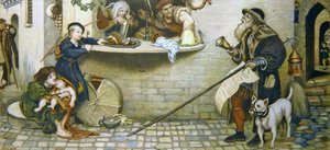 A súlyok és mértékek kihirdetése alkotó: Ford Madox Brown