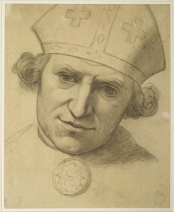Az igazságosság szelleme - Tanulmány egy püspök fejéhez alkotó: Ford Madox Brown