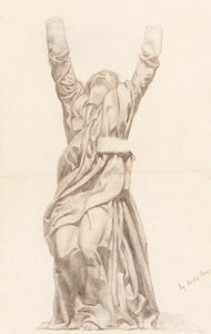 A szűz ájulása [recto] alkotó: Ford Madox Brown