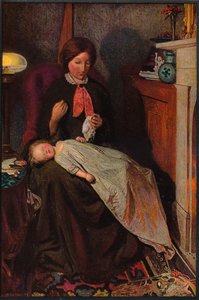 Várakozás: Angol tűzpart 1854-1855, 1855. alkotó: Ford Madox Brown