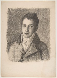 Egy fiatalember portréja, kb. 1820. alkotó: Formerly attributed to Goya