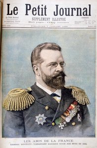 Nyikolaj Skrydlov tengernagy, orosz haditengerészeti tiszt, 1895 alkotó: Fortuné Méaulle