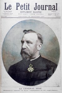Zede tábornok, Lyon (Franciaország) katonai kormányzója, 1895 alkotó: Fortuné Méaulle