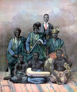 Behanzin dahomeyi király, 1893