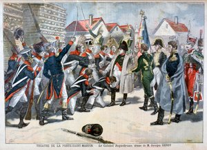 Le Colonel Roquebrune, Georges Ohnet drámája, 1897 alkotó: Fortuné Méaulle