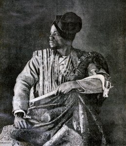 Dahomey főkövete Behanzin királyért Párizsban, 1893