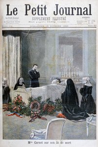 Marie François Sadi Carnot fiának halála, 1898 alkotó: Fortuné Méaulle