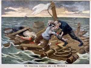 A Medúza új tutaja, 1899. alkotó: Fortuné Méaulle