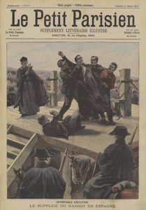 Garrotte kivégzés Spanyolországban