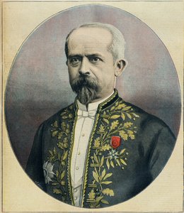 Louis Lepine algériai kormányzó portréja (metszet) alkotó: Fortune Louis Meaulle