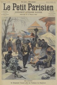 The Boxer Rebellion: francia katonák tábora a kínai császárok sírjai közelében