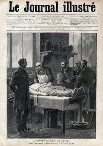Jacques de Reinach báró (1840-1892) boncolása 1892-ben – Meaulle metszetei az 1892-es „The Illustrous Journal”-ban