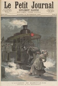Baleset Marly-le-Roiban: Elköteleződésének áldozata, a „Le Petit Journal”-ból, 1891. november 14.
