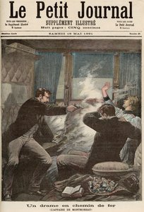 Drama on the Railways: The Montmoreau Affair, a „Le Petit Journal”-ból, 1891. május 16.