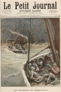 Új-fundlandi halászok, a "Le Petit Journal" 1892. március 19-i számából