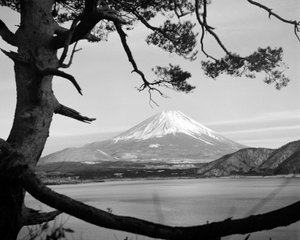 Fuji hegy, a Motosu-tó felől